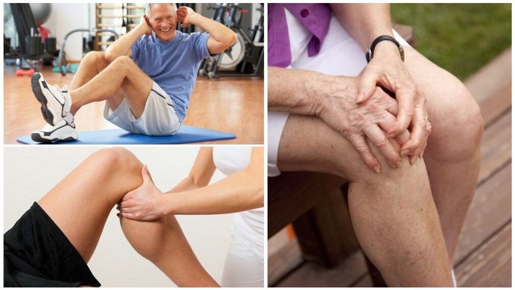 Knee articulation prevention arthrosis