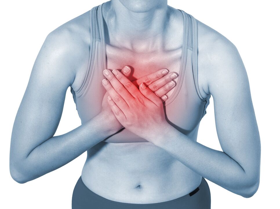 thoracic osteochondrosis symptoms