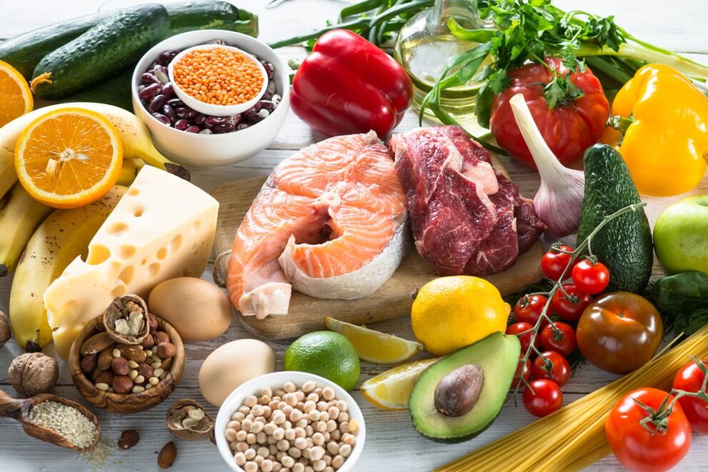 Healthy eating for osteochondrosis